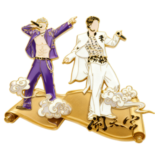 张艺兴周边大航海闹天宫演唱会金属徽章包包挂件同款应援生日礼物