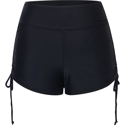 中腰平角泳裤女冲浪短裤