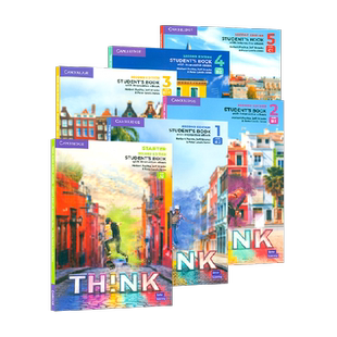 think教材第二版 1 2 3 4 5级 原版进口剑桥少儿初中学生英语培训