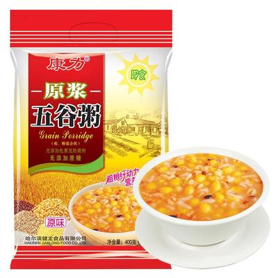 康力牌免煮粥早餐速食9.9每袋