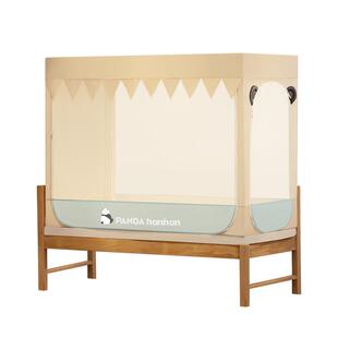 美朵嘉2026新款拼接床蚊帐婴儿床卡通儿童床宝宝小床蚊帐A类母婴