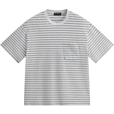MODE COMMUTER| MC不潮品春季20S/1平纹针织圆领短袖T恤