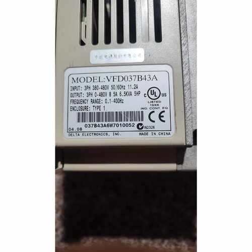 议价台达变频器 VFD037B43A