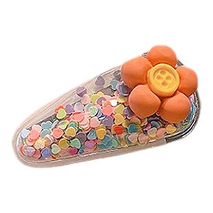 儿童水果发夹女孩碎发发卡发饰流沙bb夹边夹头饰宝宝刘海夹子女童