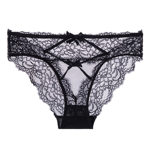 蝶暧 DeAnjou【紫雾派对】法式蕾丝内裤性感女士低腰内裤舒适