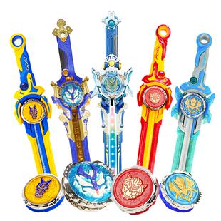 奥迪双钻飓风战魂6剑旋战斗陀螺烈风剑翼s宝剑旋转儿童男孩玩具