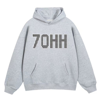 美式高街重磅卫衣女加绒加厚上衣