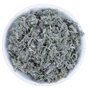 野生茵陈500g克蒿茶正品官方旗舰店三月棉茵陈茶新鲜棉干茵陈泡水