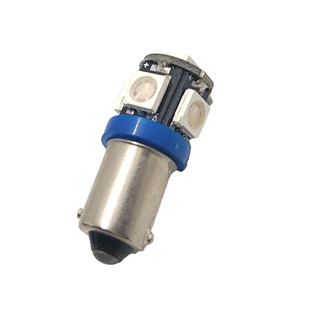 男装125摩托车原装卤素黄光小灯泡七彩雾灯卡口单触点LED白光灯泡