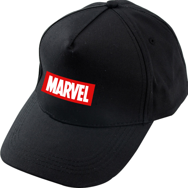 复仇者联盟帽子周边marvel漫威联名棒球帽鸭舌帽印花蜘蛛侠男女