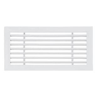 定制铝型材中央空调出风口格栅百叶窗通透排室内新风系统装饰盖板