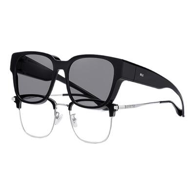 海澜之家日夜两用浅灰变色套镜