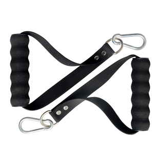 塘吉拉力绳手把弹力绳弹力带拉力器大把手握把泡棉手柄拉力器配件