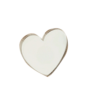 ins设计感发夹女花朵爱心镜面少女心夹子百搭一字夹甜美发卡发饰