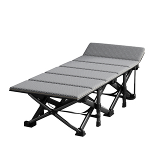 办公室午休折叠床单人行军床午睡便捷陪护床结实耐用夜班睡觉神器