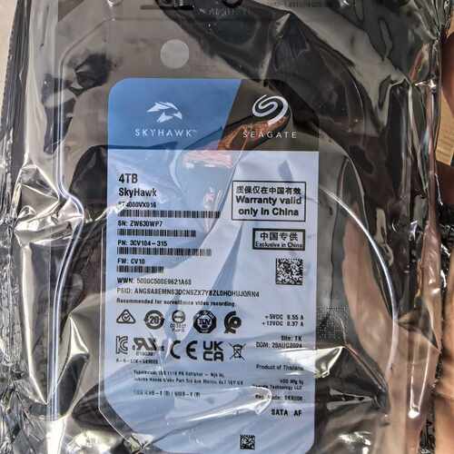 ST4000VX016希捷硬盘4T，全新 10台—议价