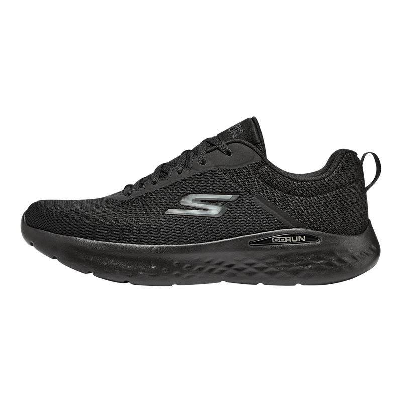 Skechers斯凯奇男子厚底轻弹缓震跑步鞋耐磨系带舒适运动休闲鞋子