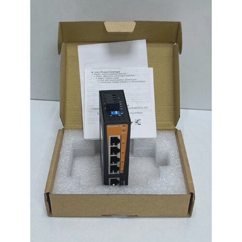 Weidmuller 1240840000 IESWBL055TX V2.0.2 Ethernet Switch
