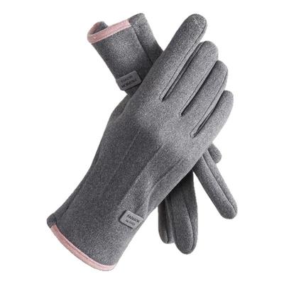 防风加绒保暖触屏防水防寒手套