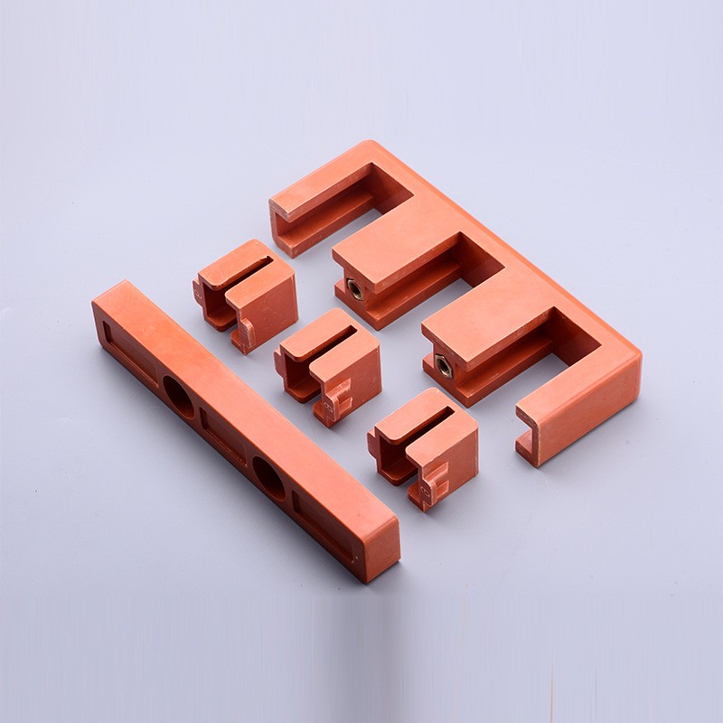 低压成套阻燃绝缘母线夹MD8母线框3相100间距6X60桥架母线框