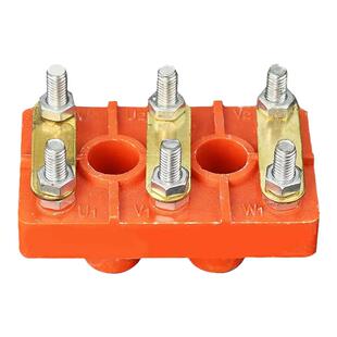 三相电机接线板Y系列Y2 接线柱加厚电动机接线端子Y132电机配件