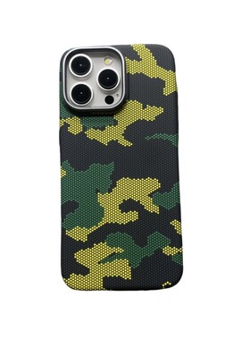 炫彩碳纤维纹适用iPhone15Promax磁吸手机壳浮雕肤感凯夫拉纹苹果14proMax硬壳保护壳镜头孔大孔铝合金镜框男