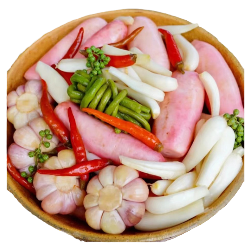 四川老坛泡菜泡仔姜辣椒下饭菜