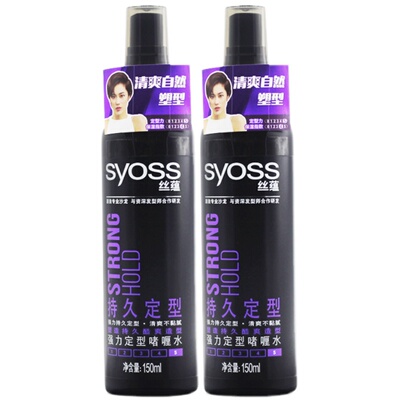 丝蕴强力造型啫喱水清爽不黏腻