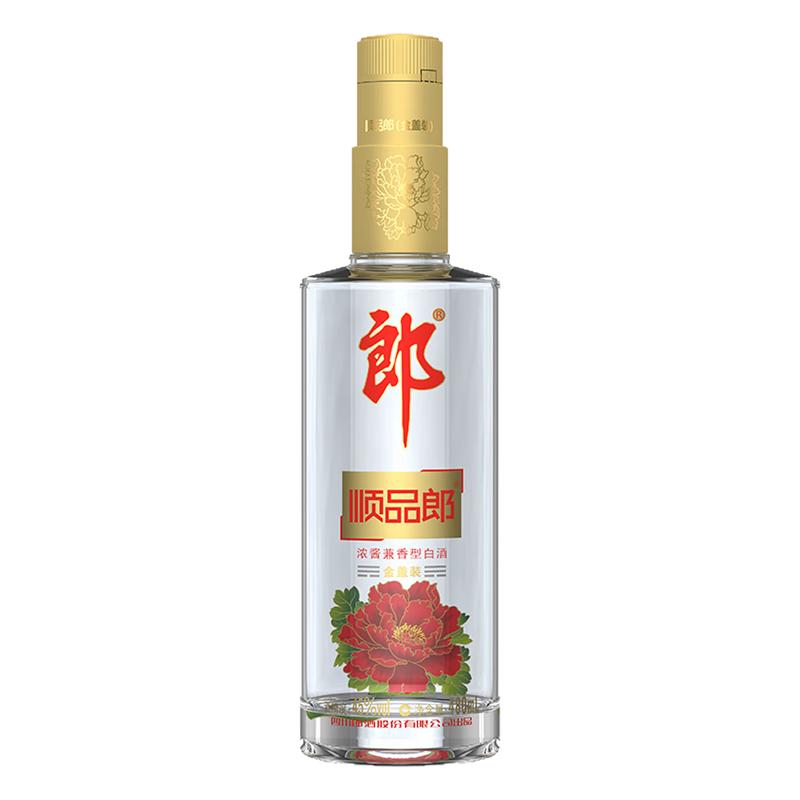 郎酒 顺品郎 （金盖）兼香型白酒 45度480ml*1瓶单支装