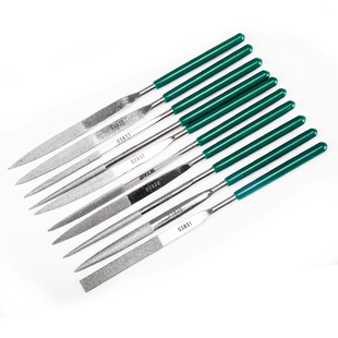 世达金刚石锉刀小型硬质合金锉刀打磨工具扩孔细圆锉刀什锦锉套装