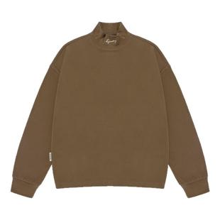 BJHG不计后果 舒绒长袖男款t恤冬内搭潮牌半高领高级打底衫上衣女