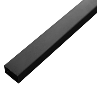 不锈钢方管15*30MM黑色白色方管横杆梁正挂钩aa柱超市服装店货架