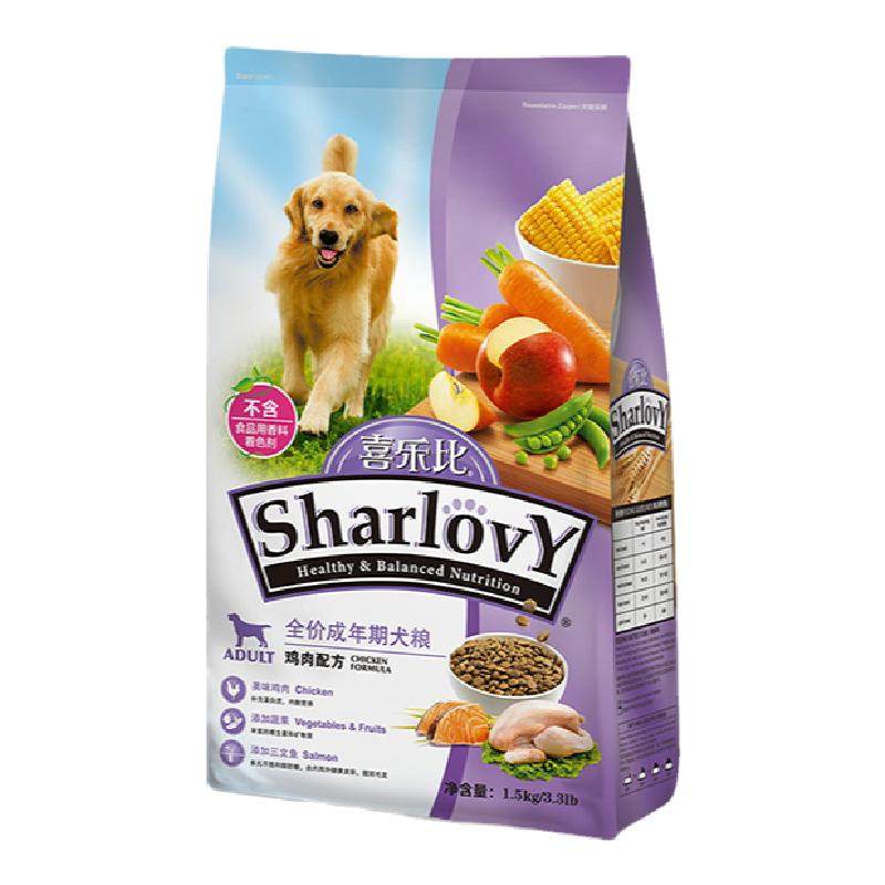 喜乐比美毛护肤鸡肉味通用型成犬