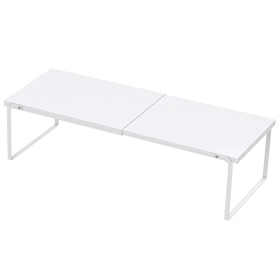 免安装可伸缩置物架橱柜子分层架