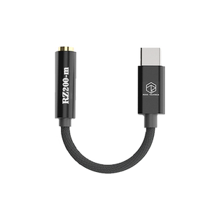 弱水时砂RZ-200m转接线hifi解码耳放转换Type-C转3.5mm耳机转接头