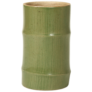 青瓷竹节笔筒 文房文具用品办公室杂物毛笔座笔筒收纳盒陶瓷器