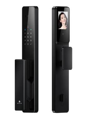 德施曼智能门锁可视猫眼大屏家用防盗门指纹密码智能锁小嘀Q2M