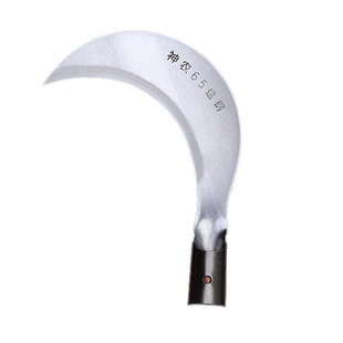 农用园林户外锰钢除草镰刀手工锻打砍树砍柴弯刀不锈钢老式割草刀