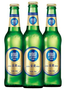 青岛崂山啤酒金麦24瓶