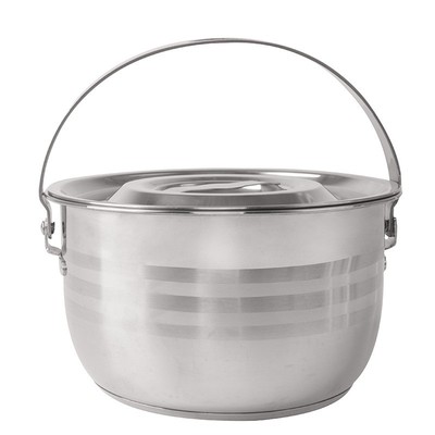 加厚三层锅底不锈钢锅家用烧烤锅