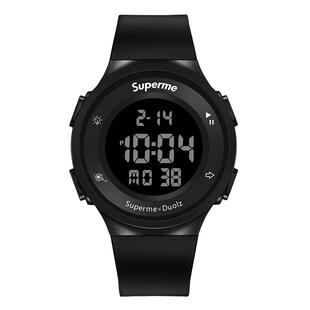 电子手表男青少年初中学生潮流初高中儿童女孩运动防水2022年新款