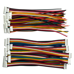 ZH1.5mm单头/双头同向端子线彩排线2P3P4P5P6P7P8P9P10P可定制