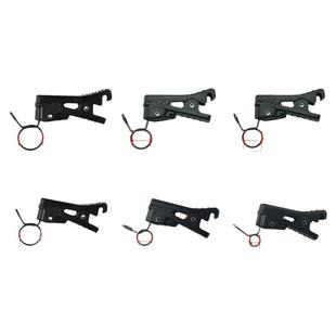 领夹麦克风夹子胸麦咪头夹适用外径3.5-9mm无线麦话筒线夹子配件