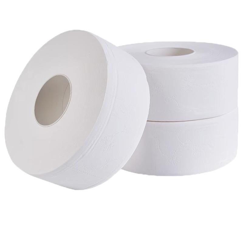 大卷纸厕纸大盘纸商用酒店厕所卫生间专用卷筒卫生纸巾整箱便宜