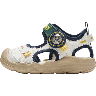 安踏儿童包头凉鞋婴小童鞋2026年男童沙滩鞋夏季透气新款宝宝鞋子