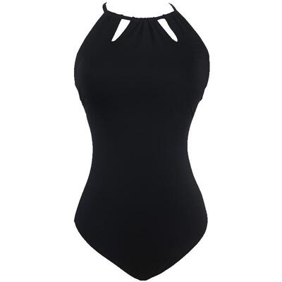 VALTOS挂脖露背连体泳衣女竞速