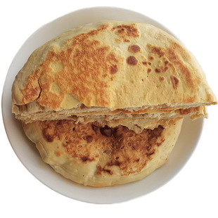 【椒盐味】四川南充老式锅盔饼子地方土特产美食非李家锅盔馍馍