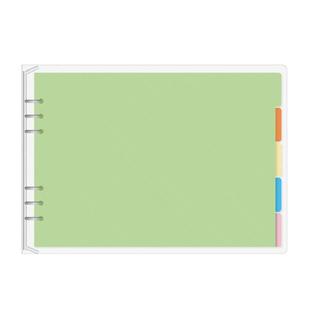 买四送一 A4横式活页本专用活页芯 康奈尔5r记忆法笔记本 方格本网格本空白理财记账活页记事本替换芯内芯