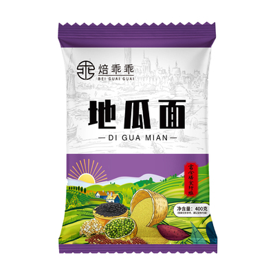 焙乖乖地瓜面山东粗粮正宗番薯粉