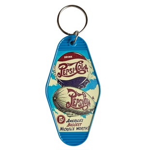 百事可乐美式复古钥匙扣挂件阿美咔叽背包工装牛仔裤子腰间挂饰牌